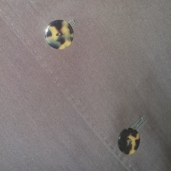 VINTAGE🌻JEAN PAUL GAULTIER FEMME 90s Tailored Chocolate Brown Blazer Jacket - Picture 8 of 13